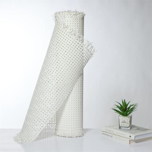 Hot selling pvc rattan plastic rattan cane webbing roll for Furniture, Chair, Cabinet, Ceiling