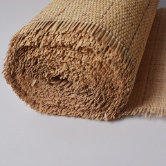 Natural Rattan Cane Webbing Roll, Woven Wicker Net Open Mesh Cane for Furniture Decor, Caning DIY Project