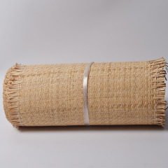 Factory wholesale synthetic rattan roll natural rattan cane webbing plastic rattan woven roll