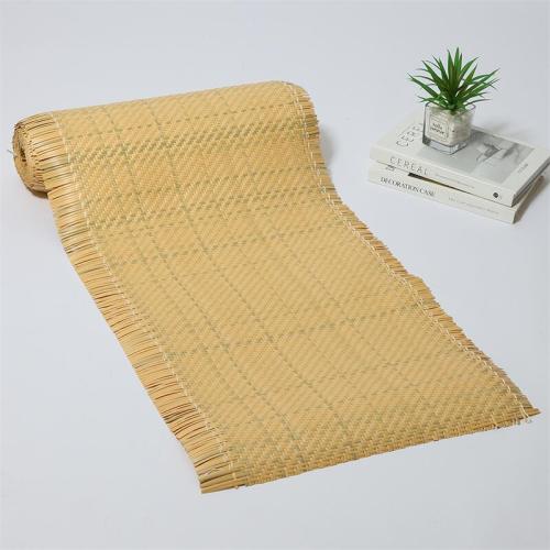 Synthetic Webbing Roll Plastic Rattan Cane Material Open Rattan Mesh For Home Décor