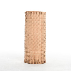 Natural Bamboo Wicker Webbing Sheet Cane Material Open Rattan Mesh for Home Decor
