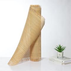 Wholesale Rattan Cane Webbing Roll Pvc Cane Material Open Rattan Mesh For Home Décor
