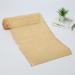 Vietnam 12MM Natural Rattan Woven Cane Webbing Roll Rattan Cane Webbing Furniture Material