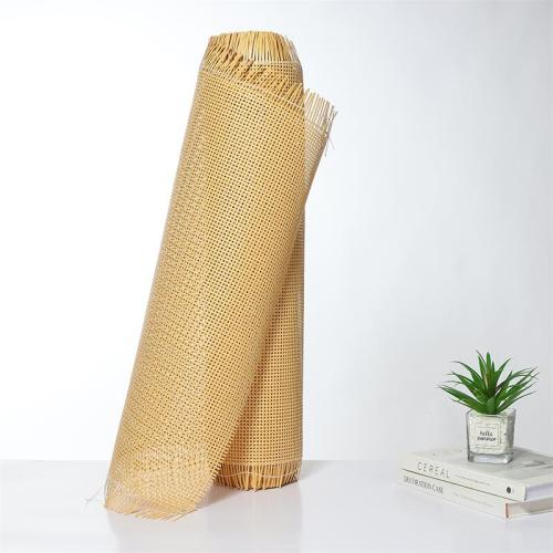 Top quality Rattan Cane Raw Material Mesh Natural Synthetic Rattan Roll