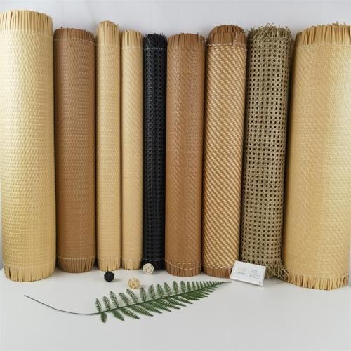 Best Selling Made In Vietanm Round Bleached Synthetic Rattan Webbing Roll Raw Material Cane Rattan