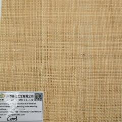 Factory wholesale natural raffia raffia mat hand-knitted grass cloth wall cloth women's bag fabric lampshade seat cushion