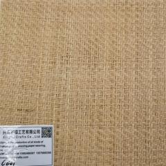 Natural raffia mat eco-friendly woven fabric hand-woven raffia mat raffia mat decoration material factory direct sale