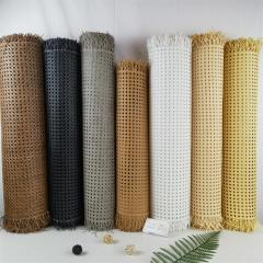 High Quality Vietnam Wicker Vietnam Chair Outdoor Furniture Raw Material Plastic Synthetic Cane Roll Rattan Material Webbing