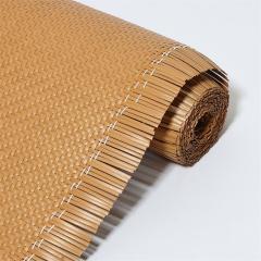 Bleached Vietnam 14Inches Wide PE Wicker Tape Rattan Basket Lampshade Raw Material Plastic Open Mesh Roll Rattan Cane Webbing