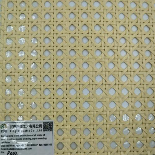 Paper rattan weaving materials, Taiwan yellow paper eye-catching imitation rattan weaving mats, handicraft raw materials, new decorative materials