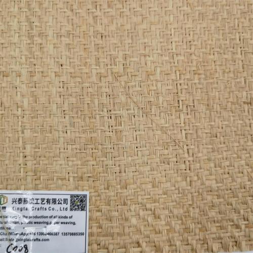 Factory direct sales, environmentally friendly straw mat, two-color effect raffia paper, PP paper woven fabric, craft paper cloth