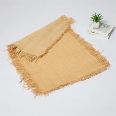 Natural grass woven straw mat, raffia mat, woven fabric, love grass woven, straw bag, shoe material, hat, decoration