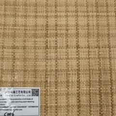 Raffia mat, cross plain woven fabric, retro style grass woven fabric, straw bag, shoe and hat material wholesale