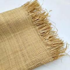 Raffia mat, decoration, straw mat, wool raffia mat, raffia grass material, plant mat
