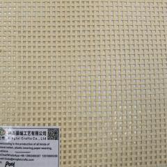 Wholesale Cabinet Chair Furniture Raw Material  Synthetic Semi Bleached Natural Rattan Cane Webbing Rolls natural