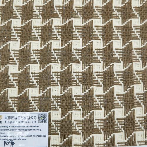 PP straw striped striped straw shoe material luggage material crochet wavy raffia handbag woven furniture material