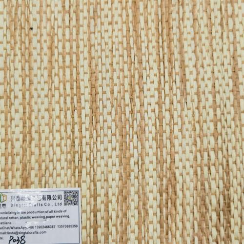 Direct supply of various styles of PP woven grass, woven raffia for shoes and bags, multi-color PP grass woven materials