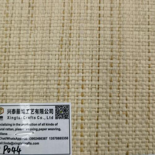 Imported raffia mat factory love grass hand-woven colorful grass cloth dyed raffia mat decorative wall covering