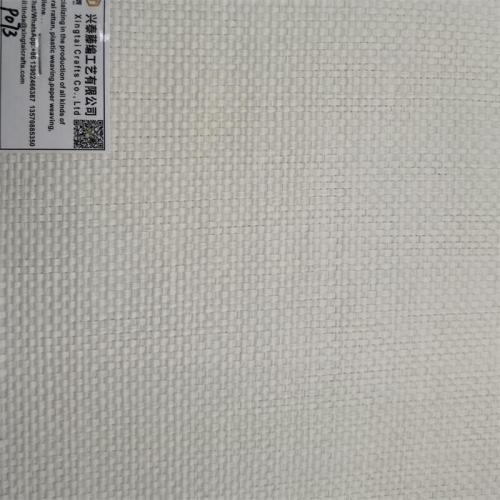 Paper mat, rattan woven paper pulp furniture cabinet door facing raw edge material wall decoration densely woven tic tac toe cross pattern natural paper mat