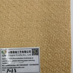 Natural raffia mat eco-friendly woven fabric hand-woven raffia mat raffia mat decoration material factory direct sale