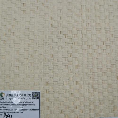 Paper rattan weaving materials, Taiwan yellow paper eye-catching imitation rattan weaving mats, handicraft raw materials, new decorative materials