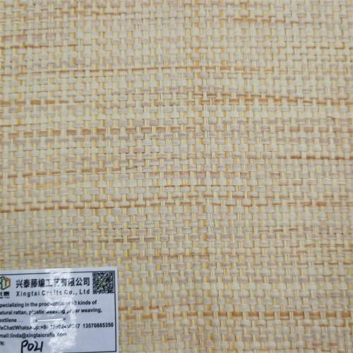 Environmentally friendly woven PP grass imitation raffia diamond-shaped handbags and bags papyrus woven fabric