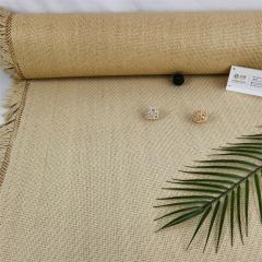 Paper rattan weaving materials, Taiwan yellow paper eye-catching imitation rattan weaving mats, handicraft raw materials, new decorative materials paper webbing