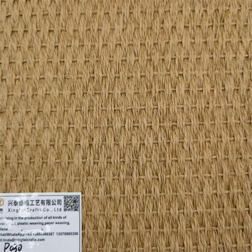 Paper rattan weaving materials, Taiwan yellow paper eye-catching imitation rattan weaving mats, handicraft raw materials, new decorative materials paper webbing