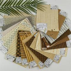 Paper rattan weaving materials, Taiwan yellow paper eye-catching imitation rattan weaving mats, handicraft raw materials, new decorative materials paper webbing