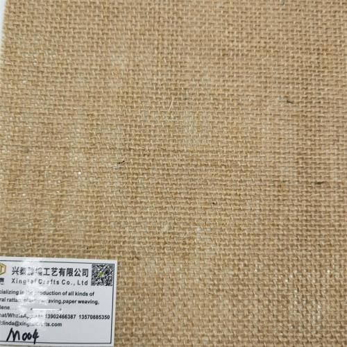 High Quality Natural Hessian Wholesale 100% Eco Jute Burlap Linen Fabric Fiber For Home Decoration Christmas Curtains