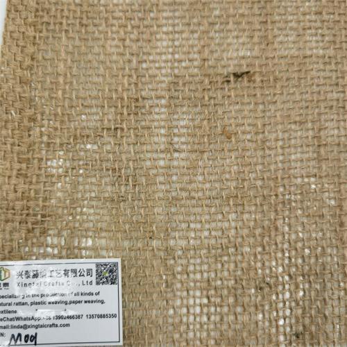 Natural and environmentally friendly jute cloth 3*3 rough linen Christmas decoration shoes bags crafts cat climbing frame fabric