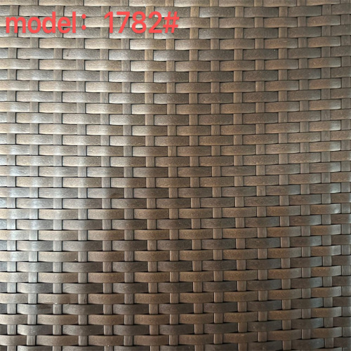 Outdoor synthetic wicker material Outdoor Furniture rattan cane webbing roll Synthetic Rattan Material pe rattan material