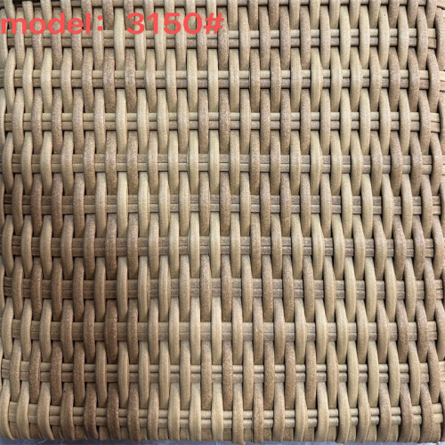 Unique Style UV-resistant Brown Color Artificial Material Rattan Weaving Plastic Rattan For Outdoor Furniture