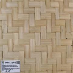 Purely handmade high-end boutique hollow bamboo decoration material ceiling partition screen national style landscape bamboo art bamboo mat
