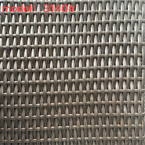 PE White Wicker Strips Synthetic Rattan Material Artificial Plastic Rattan Roll