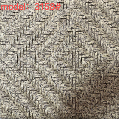 Sillas de tejer resistentes a los rayos UV de Material de muebles Material de mimbre de resina de Rattan de PE plano