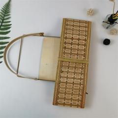 Bamboo basket manufacturer bamboo woven rice dumpling packaging basket moon cake souvenirs specifications, styles and colors can be customized