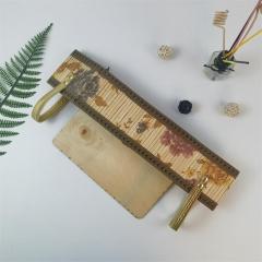 Portable round fruit gift packaging bamboo basket, bayberry egg basket, rice dumpling basket, size and color can be customized