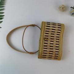 Bamboo basket manufacturer bamboo woven rice dumpling packaging basket moon cake souvenirs specifications, styles and colors can be customized