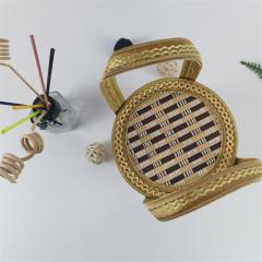 Factory direct supply folding bamboo basket for hairy crabs, bamboo crafts, hand-woven bamboo basket, portable bamboo basket for hairy crabs
