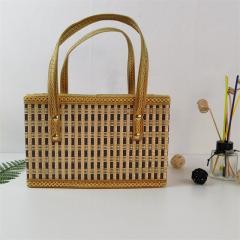 Factory direct supply folding bamboo basket Zongzi packaging basket hairy crab bamboo basket bamboo basket bamboo basket spot color can be customized