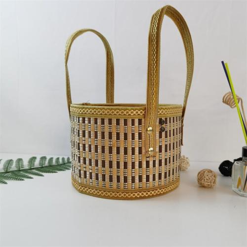 New product release Bamboo basket Portable rice dumpling basket Moon cake gift packaging Size and color can be customized