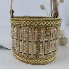 Manufacturers supply new bamboo crafts, hairy crab bamboo basket, egg bamboo basket, local specialty bamboo basket