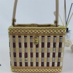 Ready-made supply of bamboo baskets for rice dumplings, moon cakes, oval bamboo baskets for local specialties, bamboo baskets for rice dumplings, manufacturers