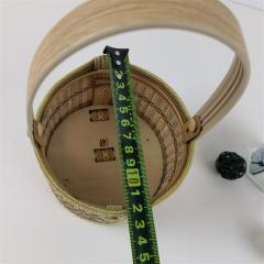 Manufacturers supply new bamboo crafts, hairy crab bamboo basket, egg bamboo basket, local specialty bamboo basket