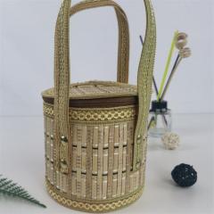 Manufacturers supply new bamboo crafts, hairy crab bamboo basket, egg bamboo basket, local specialty bamboo basket