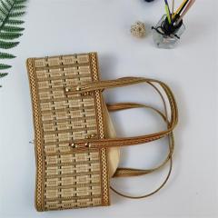 Folding bamboo basket for eggs, fruits, crabs, rice dumplings, moon cakes, gift packaging, customized in various sizes and colors