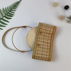 Manufacturers supply hexagonal folding bamboo basket for eggs, crabs, zongzi, local products