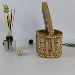 Creative folding bamboo basket made of fine thick materials. Zongzi packaging basket manufacturer specializes in direct sales and wholesale