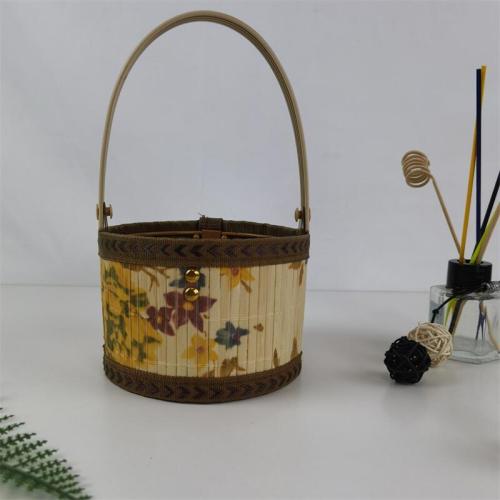 Hairy crab bamboo basket packaging gift packaging souvenir gift basket crab bamboo basket holiday gift packaging basket